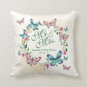 Almofada Travesseiro decorativo personalizado do casamento