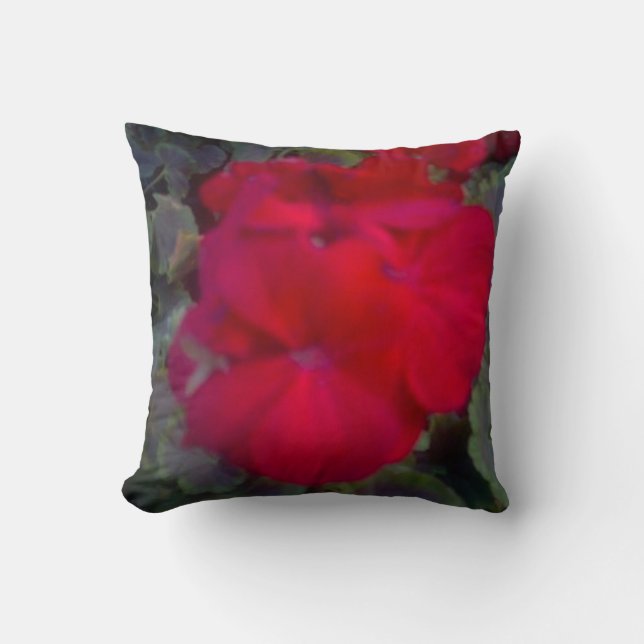 ALMOFADA "TRAVESSEIRO DECORATIVO PERSONALIZADO DO GERANIUM  (Frente)