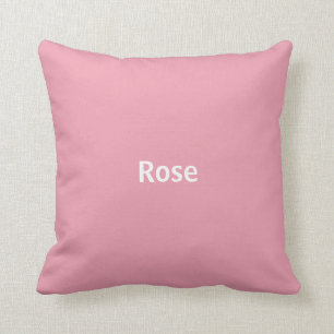 Almofada Travesseiro decorativo personalizado do rosa