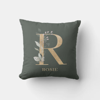 Almofada Travesseiro decorativo Personalizado Floral do R M