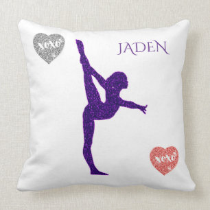 Almofada Travesseiro decorativo personalizado GYMNASTICS.