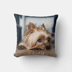 Almofada TRAVESSEIRO DECORATIVO PET NAME e Photo