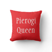 travesseiro decorativo "Pierogi Queen - Pierogi Po
