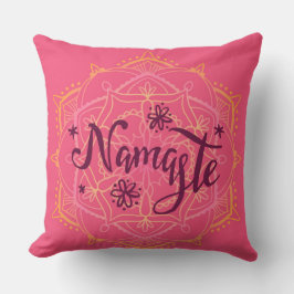 Almofada Travesseiro Decorativo Ping Burgunde Namaste