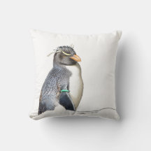 Travesseiro Decorativo Pinguim-de-crista