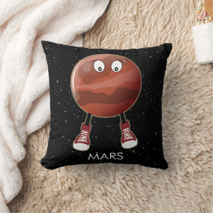 Almofada Travesseiro decorativo Planet Mars & Stars