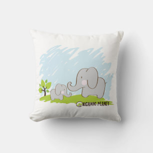 Almofada Travesseiro decorativo Planeta Orgânico de Elefant