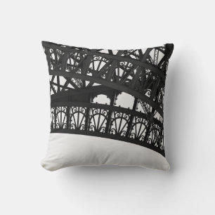 Almofada Travesseiro decorativo preto e branco do arco da