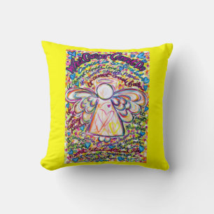 Almofada Travesseiro decorativo primavera Cancer Angel Deco