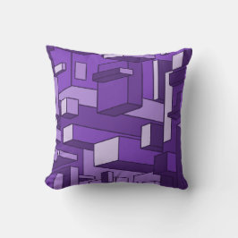 Almofada Travesseiro decorativo Psicodélico Ametist Roxo