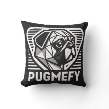 Travesseiro decorativo - Pugmefy