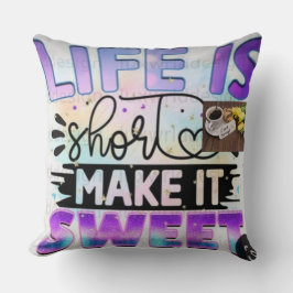 ALMOFADA TRAVESSEIRO DECORATIVO PURPAL DISIGN SHORT SWEET