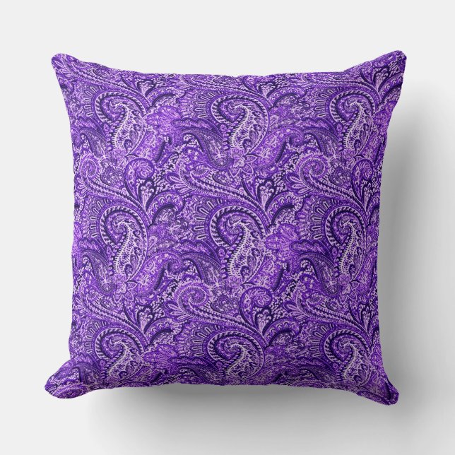 Almofada Travesseiro decorativo Púrpura Clássica (Frente)