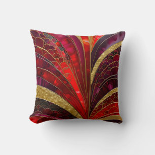Almofada Travesseiro decorativo Quadrado de Deco de Arte Co