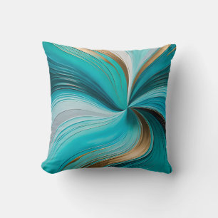 Almofada Travesseiro decorativo Quadrado de Pintura de Óleo