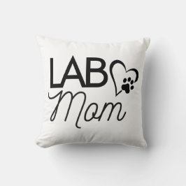Almofada travesseiro decorativo Quadrado "Lab Mãe"