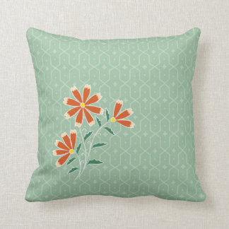 Almofada Travesseiro decorativo Quadrado Naila Floral Batik