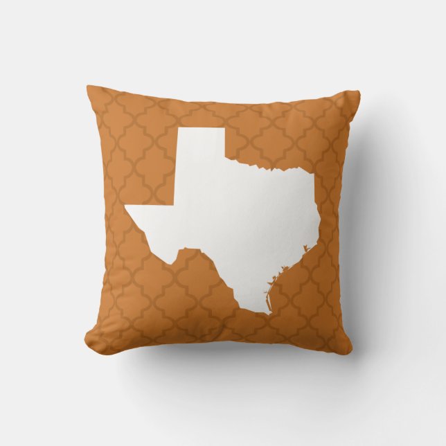 Almofada Travesseiro decorativo Quatrefoil do Texas Home St (Frente)