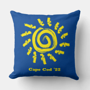 Almofada Travesseiro decorativo Real Azul de Souvenir Amare