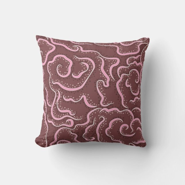 Almofada Travesseiro decorativo Red Ruffles (Frente)