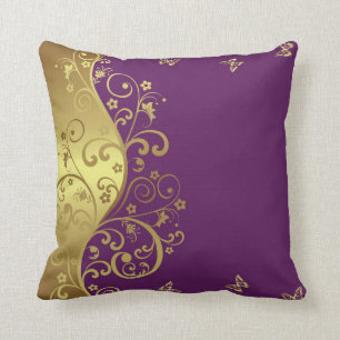Almofada Travesseiro decorativo--Redemoinhos vermelhos