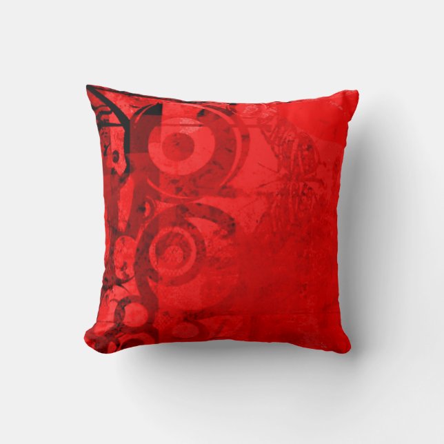 Almofada Travesseiro decorativo retro do impressão do (Frente)