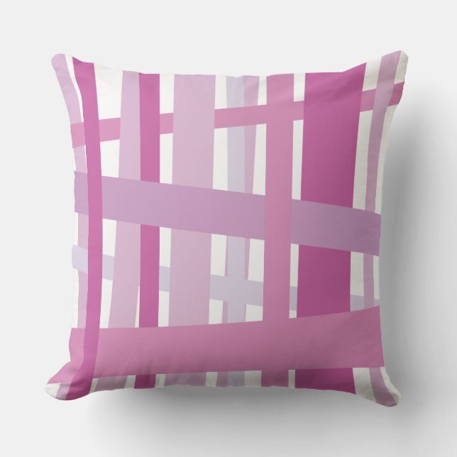 Almofada Travesseiro decorativo retrorreflector PINK CRAZY  (Frente)