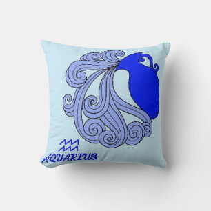 Almofada Travesseiro decorativo Reversível Aquarius