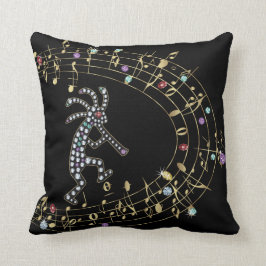 Almofada Travesseiro decorativo Rhinestone Kokopelli, rotul