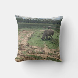 Almofada Travesseiro decorativo Rhino Cotton