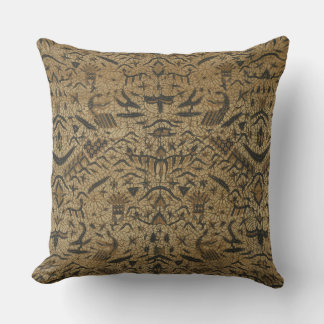 Almofada Travesseiro decorativo Rich Brown, Black & Cream B
