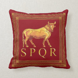Almofada Travesseiro decorativo romano de Bull