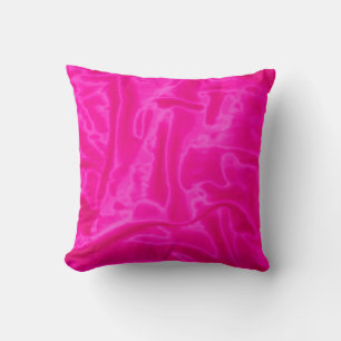 Almofada Travesseiro decorativo Rosa ao Quadrado de Satin
