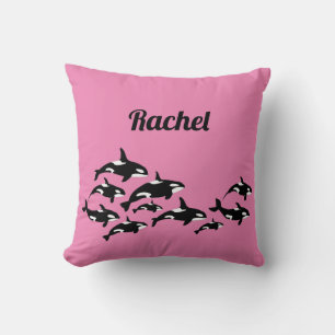 Almofada Travesseiro decorativo Rosa Personalizado da Balei