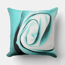 Almofada Travesseiro decorativo Rosa Verde-Mar