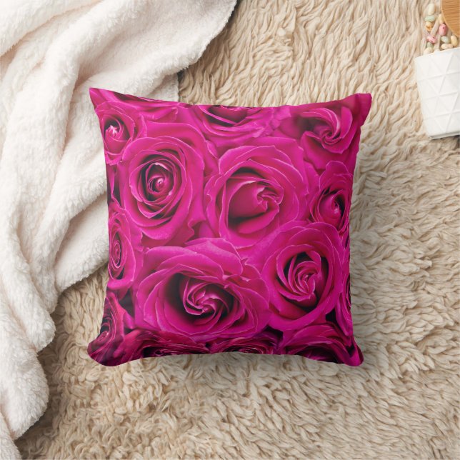 Almofada Travesseiro decorativo ROSES DE PINTA (Cobertor)