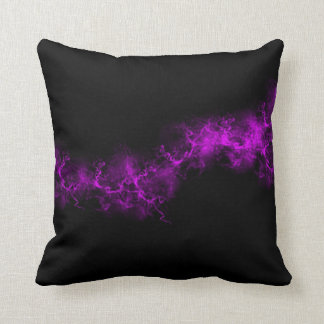 Almofada Travesseiro decorativo roxo da arte abstracta da