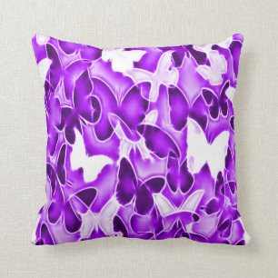 Almofada Travesseiro decorativo roxo do luxuoso de Camo da