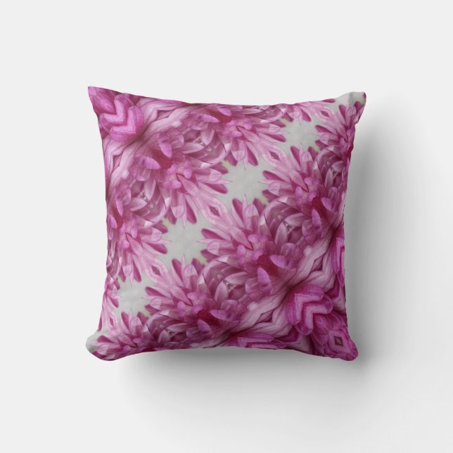 Almofada Travesseiro decorativo Roxo E Mauve (Frente)