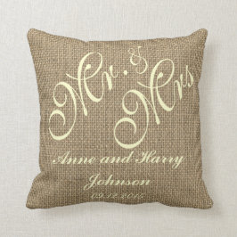 Almofada Travesseiro decorativo Rustic Wedding Keepsasasaam