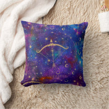Travesseiro decorativo Sagittarius Galaxy