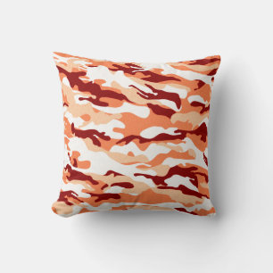 Almofada Travesseiro decorativo Salmon Camo