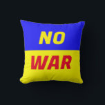 Almofada Travesseiro decorativo sem guerra<br><div class="desc">O suficiente é suficiente.</div>