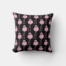 Travesseiro Decorativo Série Flamingo Terno Design