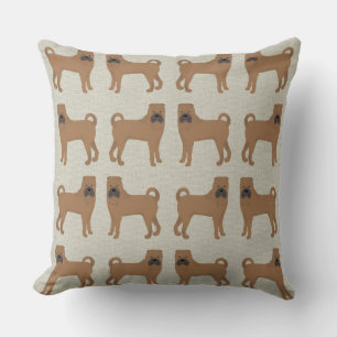 Almofada Travesseiro decorativo Shar Pei