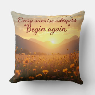 Almofada Travesseiro decorativo sunrise 20 x 20