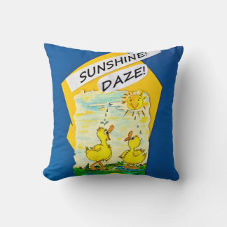 Almofada travesseiro decorativo "Sunshine Daze"