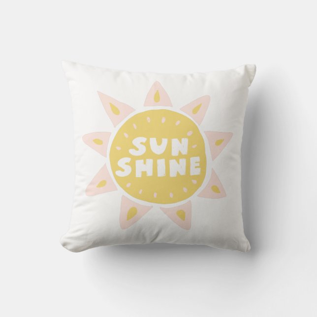 Almofada Travesseiro Decorativo Sunshine Nursery (Frente)