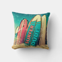 Travesseiro decorativo Surfer Duo Surfboards