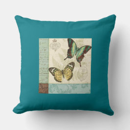 Almofada Travesseiro decorativo Teal De Algodão 20x20/Borbo